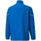 PUMA teamRISE Sideline Präsentationsjacke Kinder electric blue lemonade/puma black 116