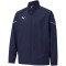 PUMA teamRISE Sideline Präsentationsjacke Kinder peacoat/puma white 128