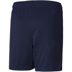 PUMA teamRISE Trainingsshorts Kinder peacoat/puma white 176