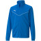 PUMA teamRISE Trainingsjacke Kinder electric blue lemonade 164