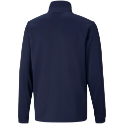 PUMA teamRISE Trainingsjacke Kinder peacoat/puma white 152