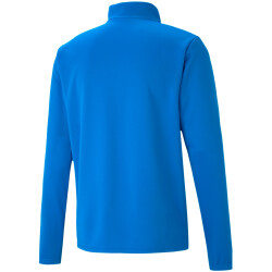 PUMA teamRISE 1/4-Zip Top electric blue lemonade S