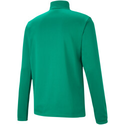 PUMA teamRISE 1/4-Zip Top pepper green/puma white S