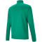 PUMA teamRISE 1/4-Zip Top pepper green/puma white M