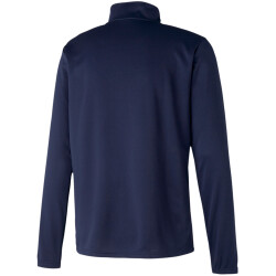 PUMA teamRISE 1/4-Zip Top peacoat/puma white L