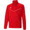 PUMA teamRISE 1/4-Zip Top Kinder 01 - PUMA red/PUMA white 176
