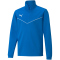 PUMA teamRISE 1/4-Zip Top Kinder 02 - electric blue lemonade 128