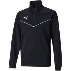 PUMA teamRISE 1/4-Zip Top Kinder 03 - PUMA black/PUMA...