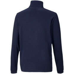 PUMA teamRISE 1/4-Zip Top Kinder 06 - peacoat/puma white 128
