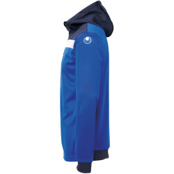 uhlsport Offense 23 Multi Anzug mit Kapuze azurblau/marine/weiß 3XL