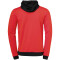 uhlsport Offense 23 Multi Anzug mit Kapuze rot/schwarz/weiß 116