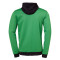 uhlsport Offense 23 Multi Anzug mit Kapuze grün/schwarz/weiß 116