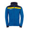 uhlsport Offense 23 Multi Anzug mit Kapuze azurblau/marine/limonengelb 116