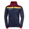 uhlsport Offense 23 Multi Anzug mit Kapuze marine/bordeaux/fluo gelb 116