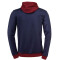 uhlsport Offense 23 Multi Anzug mit Kapuze marine/bordeaux/fluo gelb 116