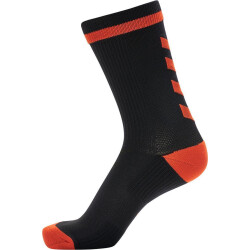 hummel Elite Indoor Socken kurz black/fiesta 27-30