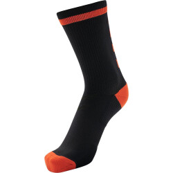 hummel Elite Indoor Socken kurz black/fiesta 27-30