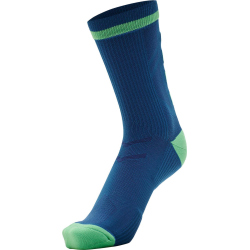 hummel Elite Indoor Socken kurz green ash/blue coral 43-45