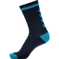 hummel Elite Indoor Socken kurz dark sapphire/bluebird 27-30
