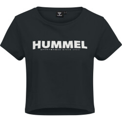hummel hmlLEGACY Cropped T-Shirt Damen black M