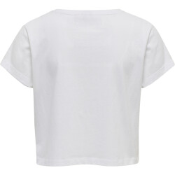 hummel hmlLEGACY Cropped T-Shirt Damen white L