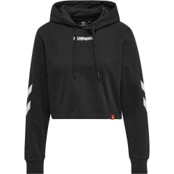 hummel hmlLEGACY Cropped Hoodie Damen black XS