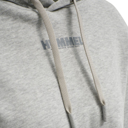 hummel hmlLEGACY Cropped Hoodie Damen grey melange M
