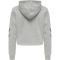 hummel hmlLEGACY Cropped Hoodie Damen grey melange M