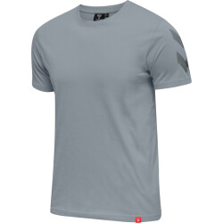 hummel hmlLEGACY Chevron T-Shirt Herren grey melange XXS