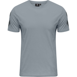hummel hmlLEGACY Chevron T-Shirt Herren grey melange L