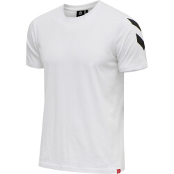 hummel hmlLEGACY Chevron T-Shirt Herren white XXS