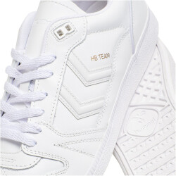 hummel HB Team Leder-Sneaker white 39