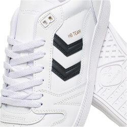 hummel HB Team Leder-Sneaker white/black 40