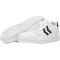 hummel HB Team Leder-Sneaker white/black 40