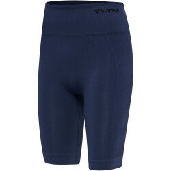hummel hmlTIF Seamless Radlerhose Damen black iris XS