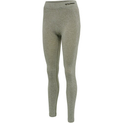 hummel hmlCI Seamless Mid Waist Tights Damen vetiver...