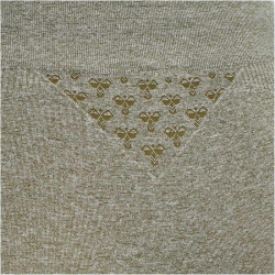 hummel hmlCI Seamless Mid Waist Tights Damen vetiver melange XS