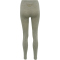 hummel hmlCI Seamless Mid Waist Tights Damen vetiver melange XS