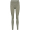hummel hmlCI Seamless Mid Waist Tights Damen vetiver melange XS