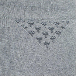 hummel hmlCI Seamless Mid Waist Tights Damen grey melange XS