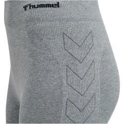 hummel hmlCI Seamless Mid Waist Tights Damen grey melange XS