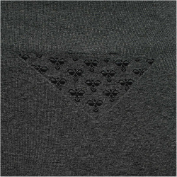 hummel hmlCI Seamless Mid Waist Tights Damen black melange L