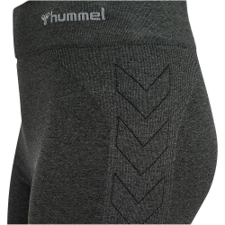 hummel hmlCI Seamless Mid Waist Tights Damen black melange L