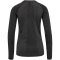 hummel hmlCI Seamless langarm Trainingsshirt Damen black melange XS