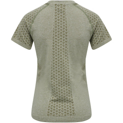 hummel hmlCI Seamless Trainingsshirt Damen vetiver melange S