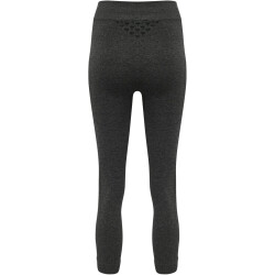 hummel hmlCI 3/4 Seamless Tights Damen black melange XS