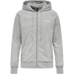 hummel hmlISAM Freizeit Kapuzenjacke Herren grey melange L