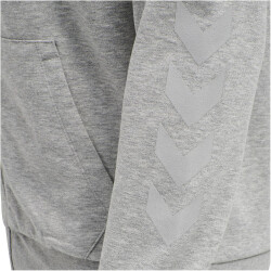 hummel hmlISAM Freizeit Kapuzenjacke Herren grey melange L