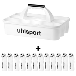 Wasserflaschenhalter inkl. 12 Flaschen uhlsport...