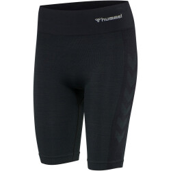 hummel hmlCLEA Seamless Radlershorts Damen black melange XS